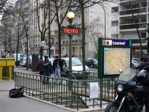 Lourmel is the stop right outside my apartment that I get on at every single day!