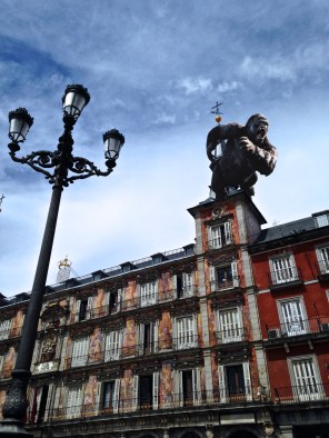 The REAL King Kong in Madrid. I am NOT making this up.